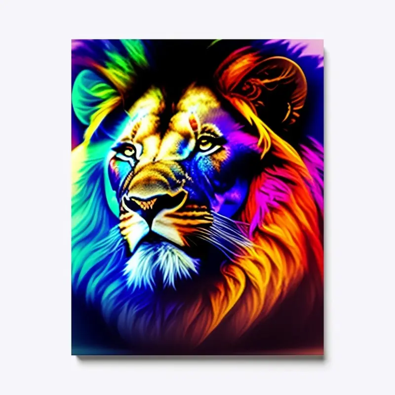 Abstract Lion of Judah